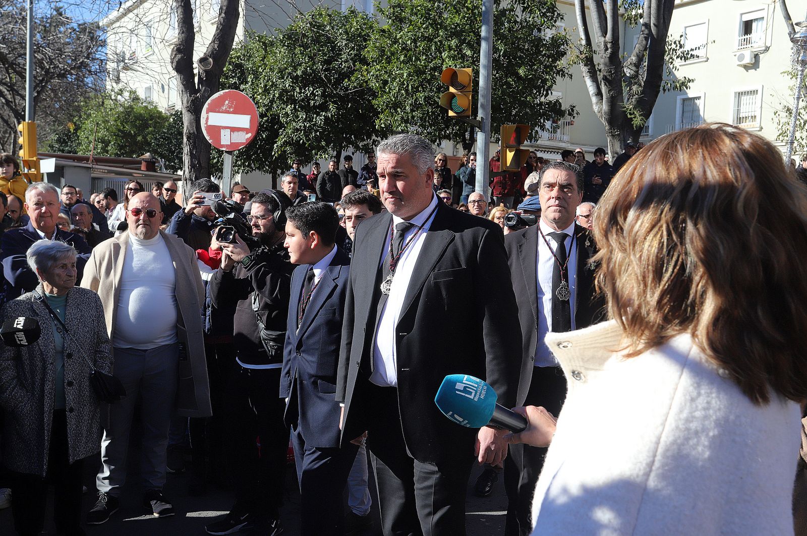 Imágenes de la procesión de San Sebastián en Huelva