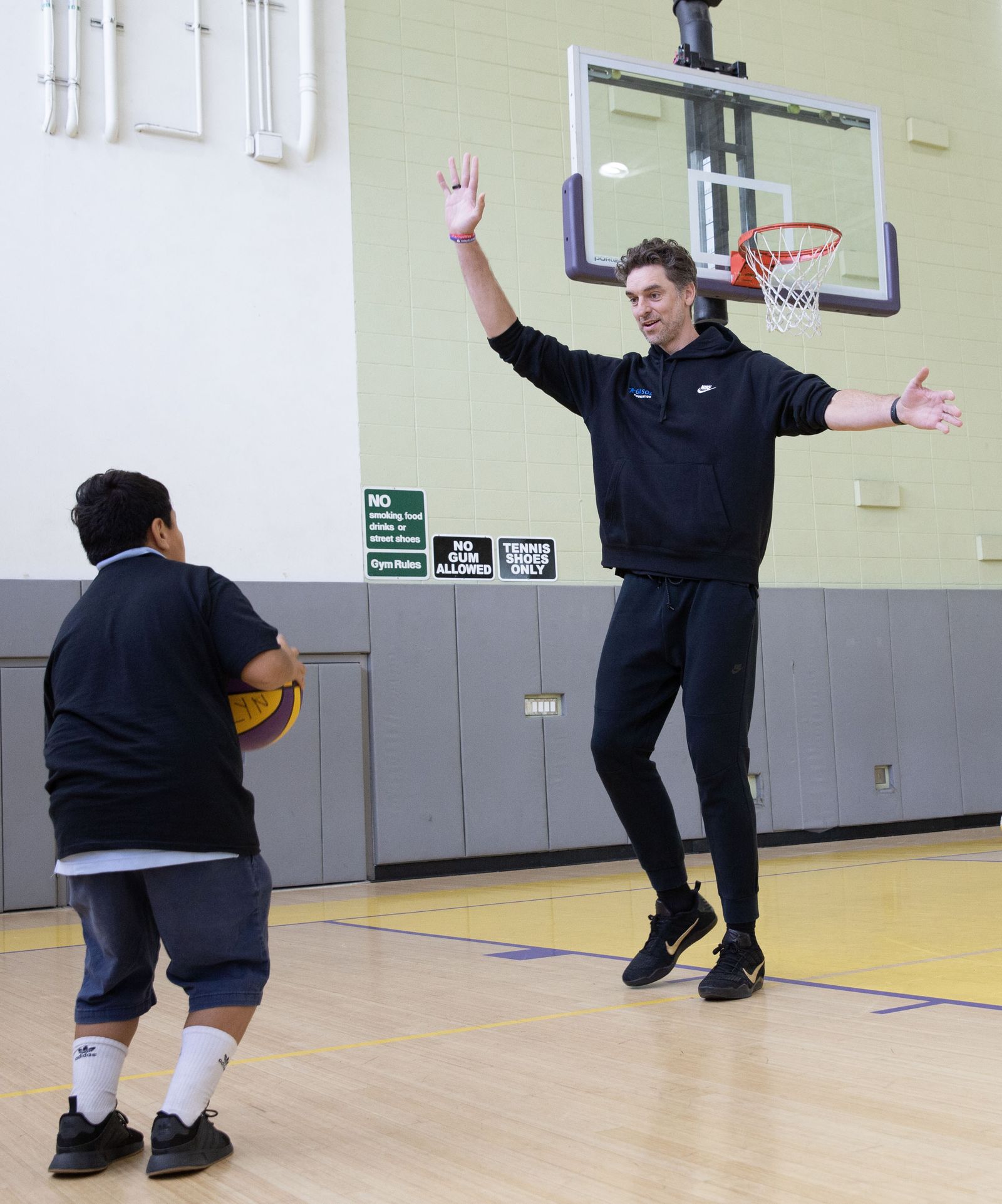 Las fotos del gran día de Pau Gasol