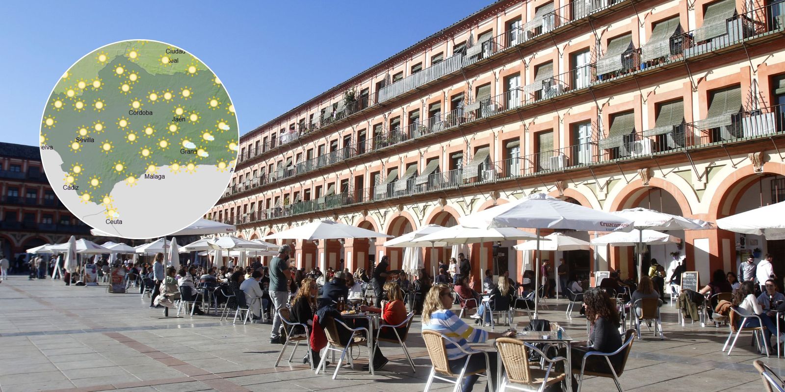 Este jueves se espera una temperatura máxima de 23 grados en la capital cordobesa.