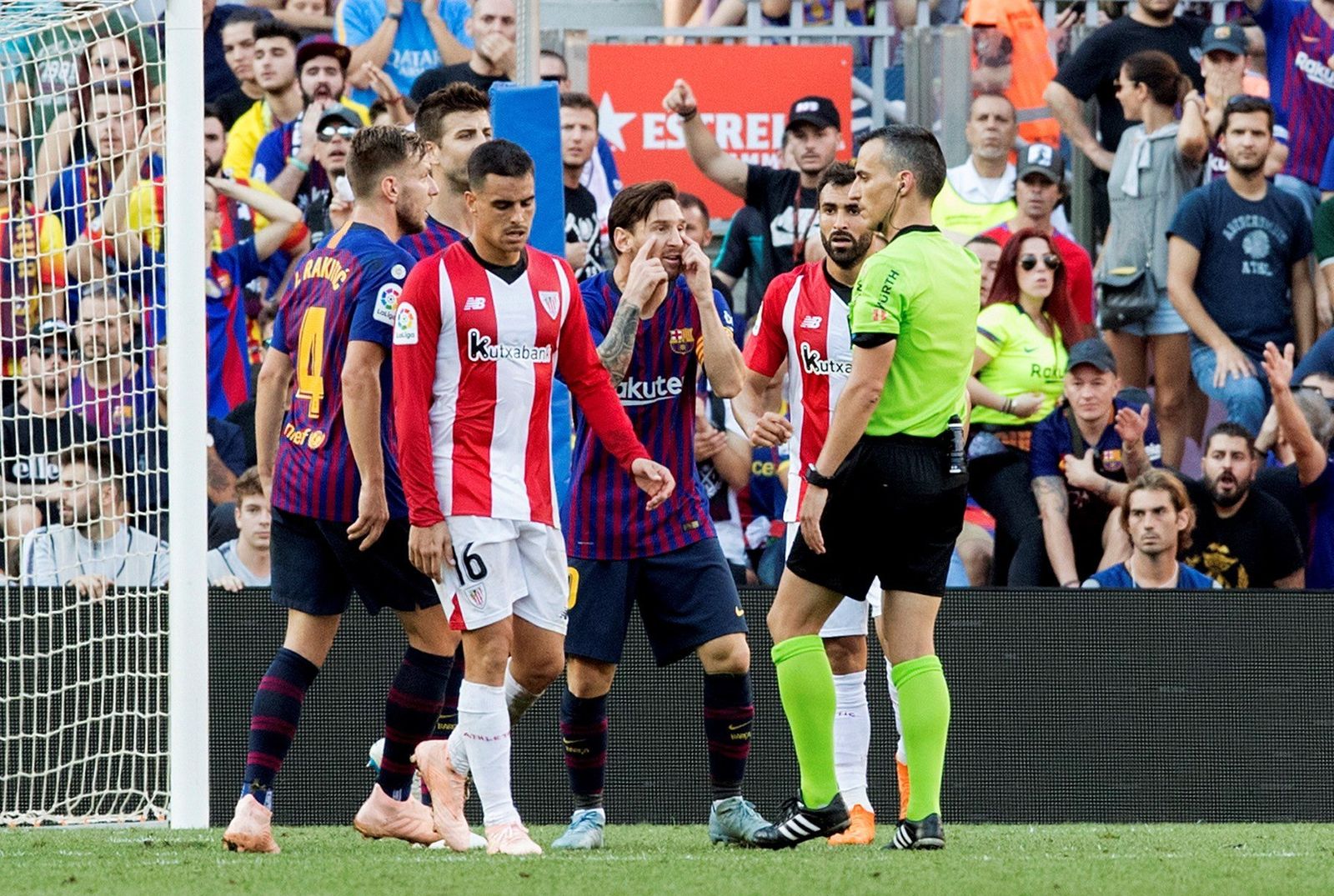 Las imágenes del Barcelona-Athletic