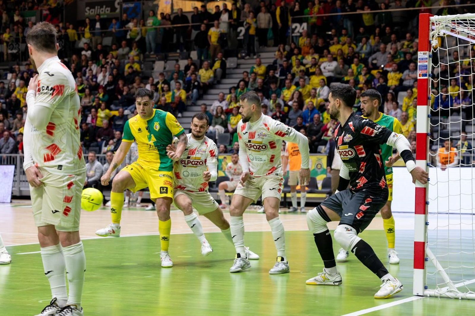 Las mejores fotos del empate entre Jaén Paraíso Interior FS y ElPozo Murcia