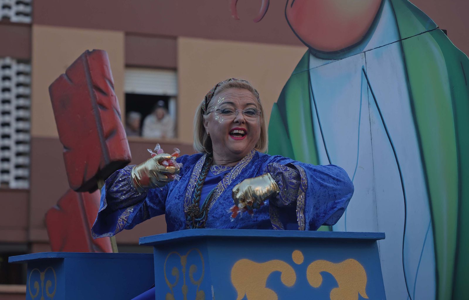 Fotos de la cabalgata de los Reyes Magos en Algeciras