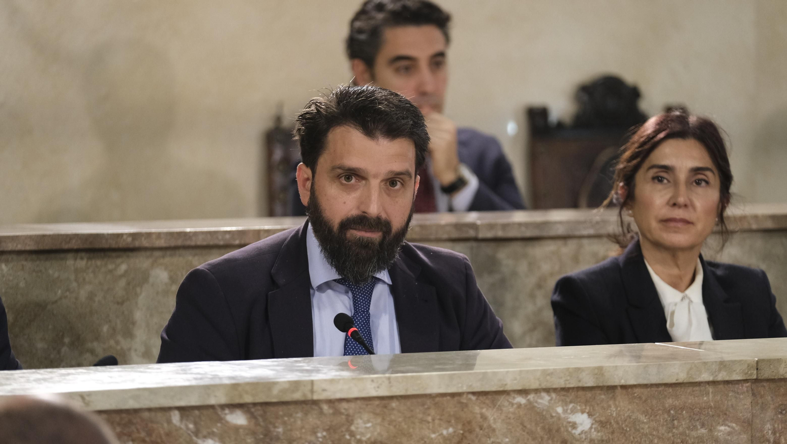 Imágenes del Pleno del Ayuntamiento de Almería sobre el estado de la Ciudad