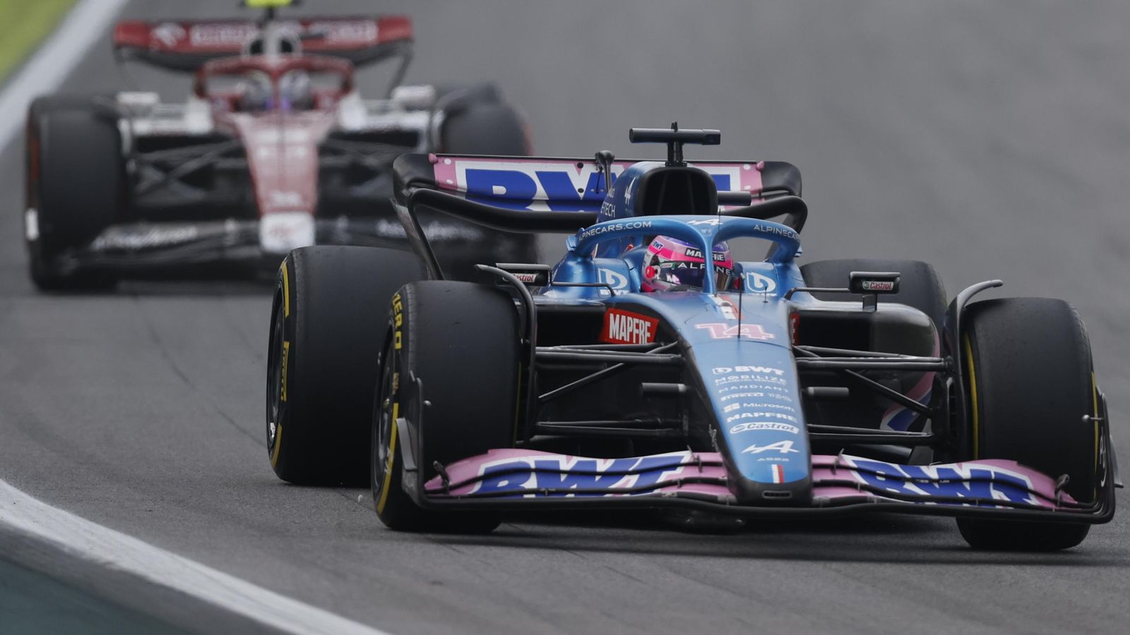 Fernando Alnso pasó de la 18ª posición a la 5ª.