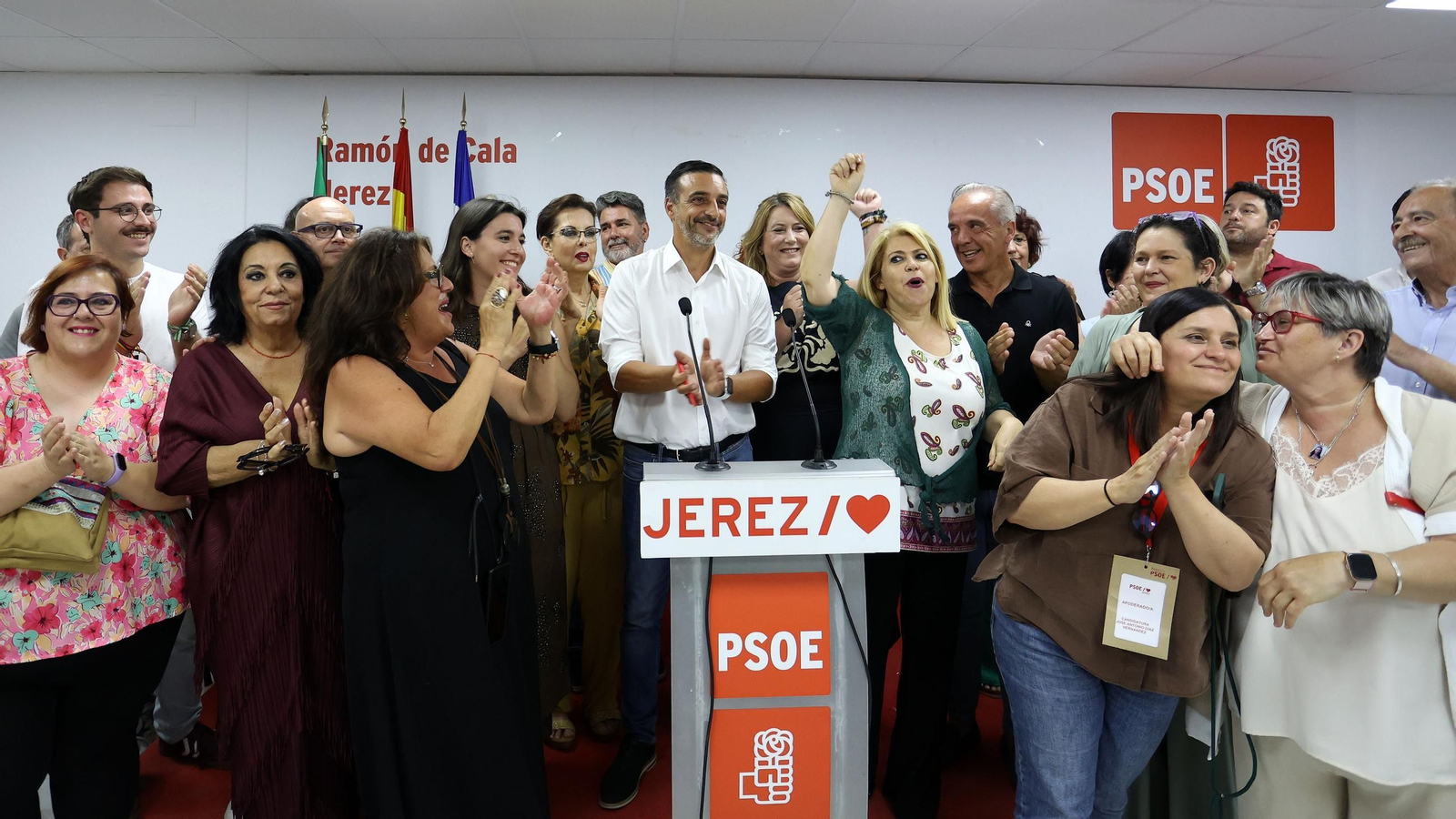 José Antonio Díaz gana las votaciones del PSOE de Jerez
