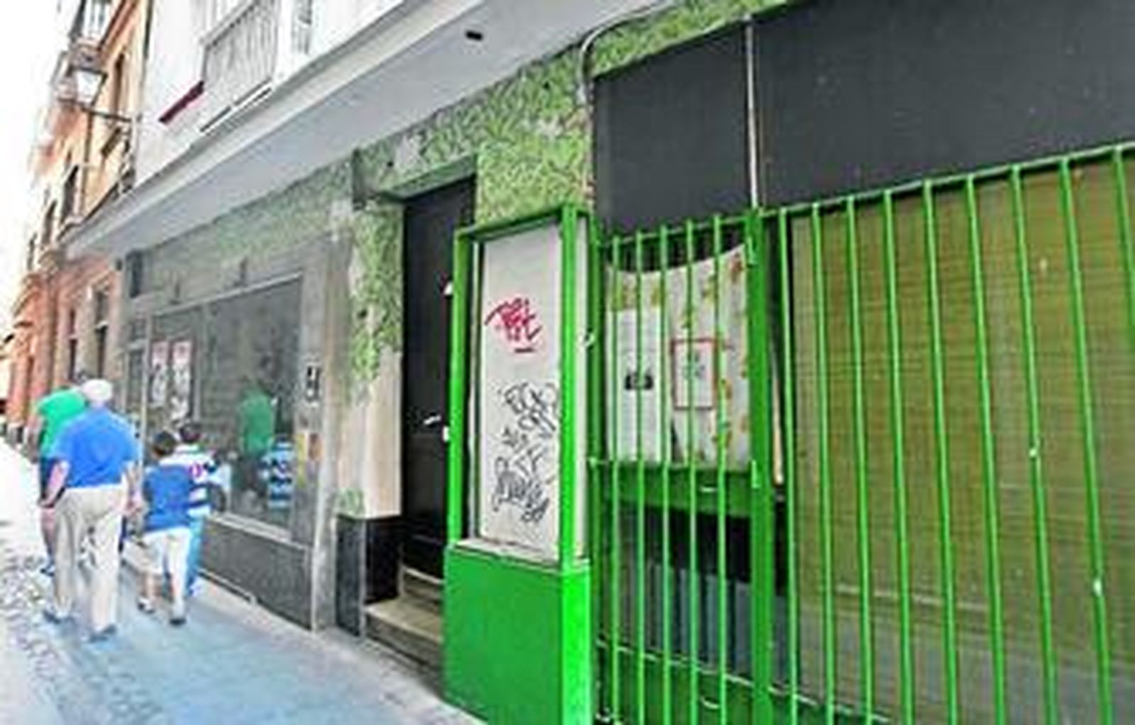 El inmueble se encontraba cerrado en la tarde de ayer.