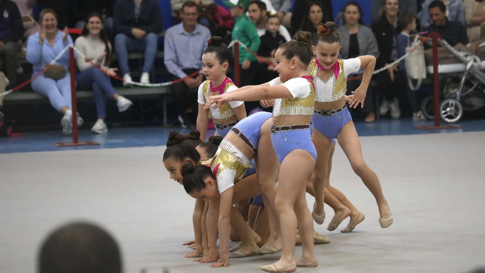 Torneo de gimnasia ritmica en el Tesorillo
