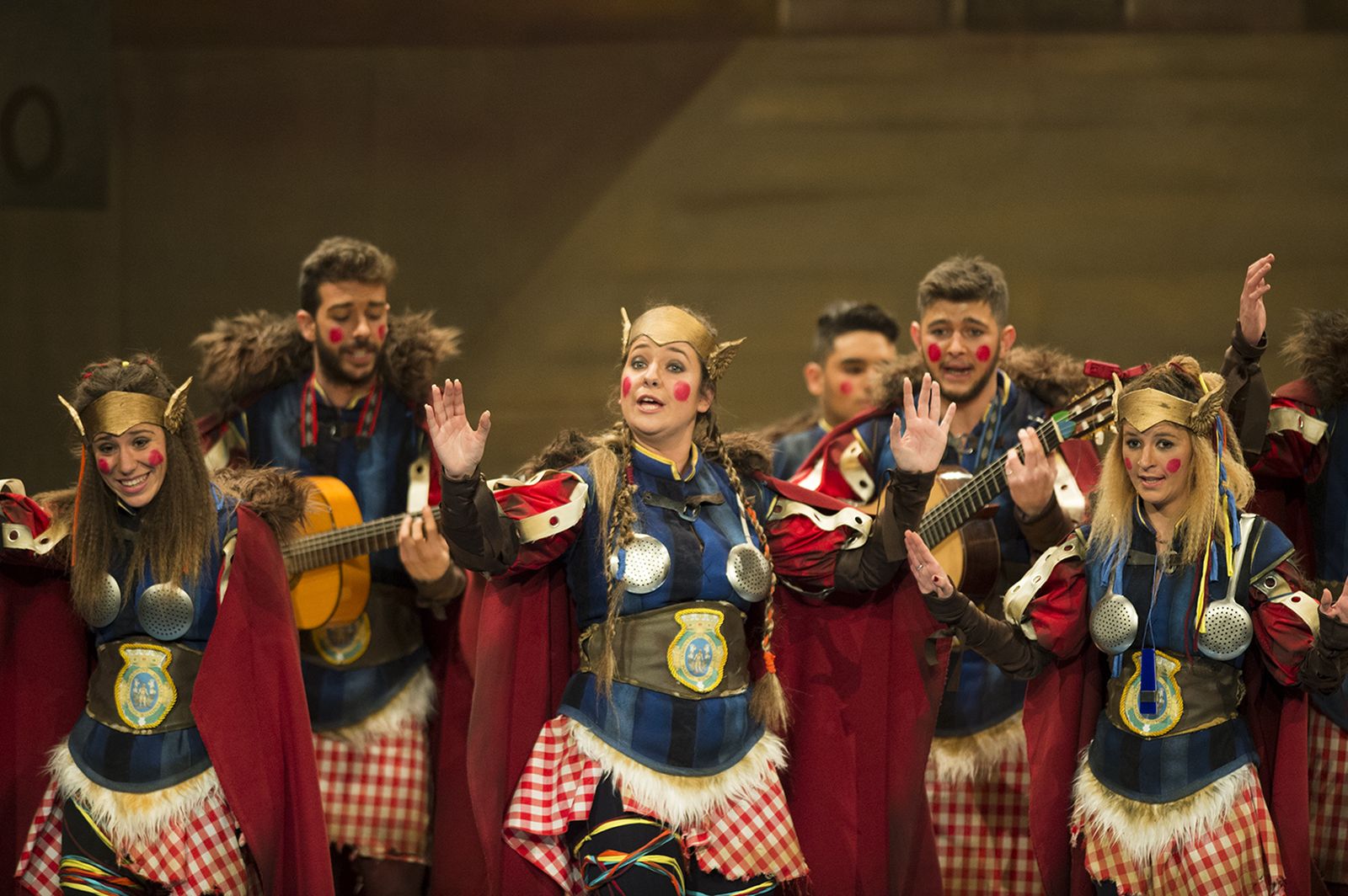 Las imágenes de la sexta función clasificatoria