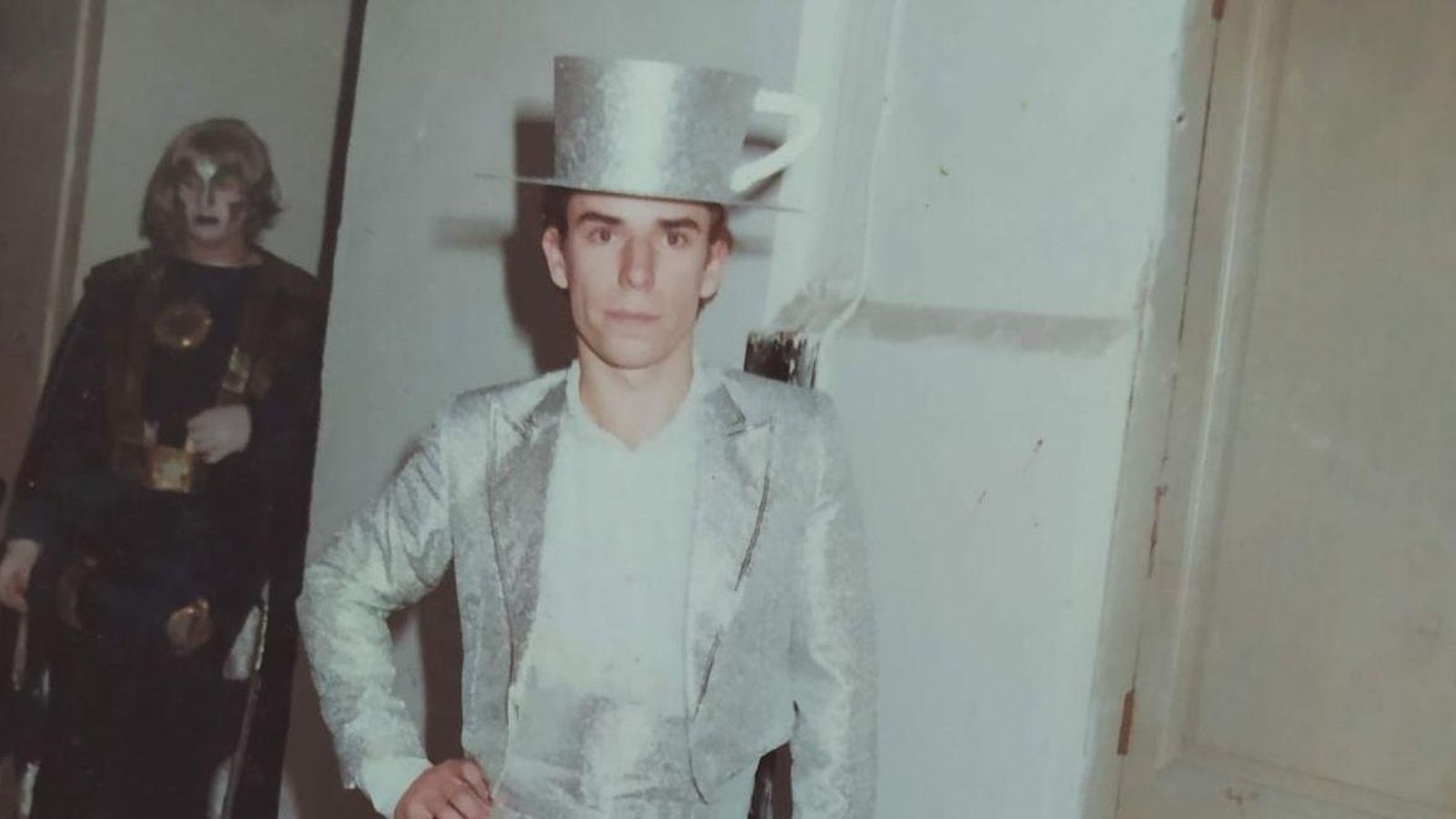 En el coro 'De plata fina' (1985).