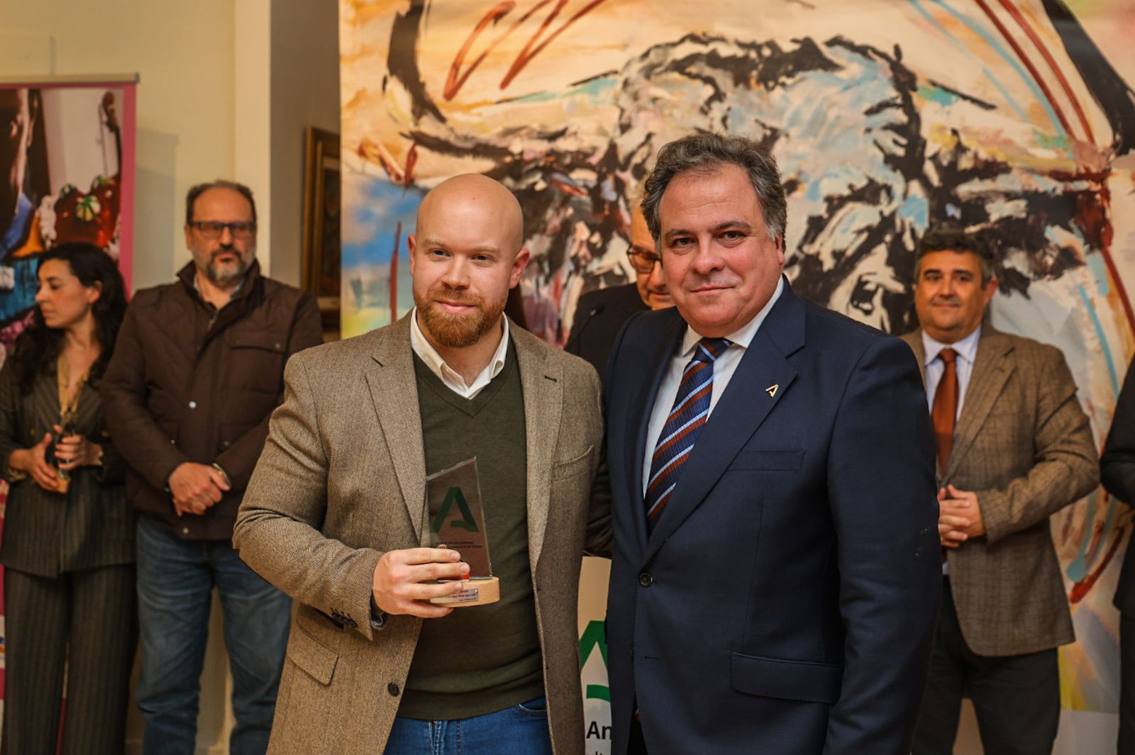 Fotografías de la exposición de ámbito taurino 'Miradas, trazos y estilo'. En el Museo de Huelva
