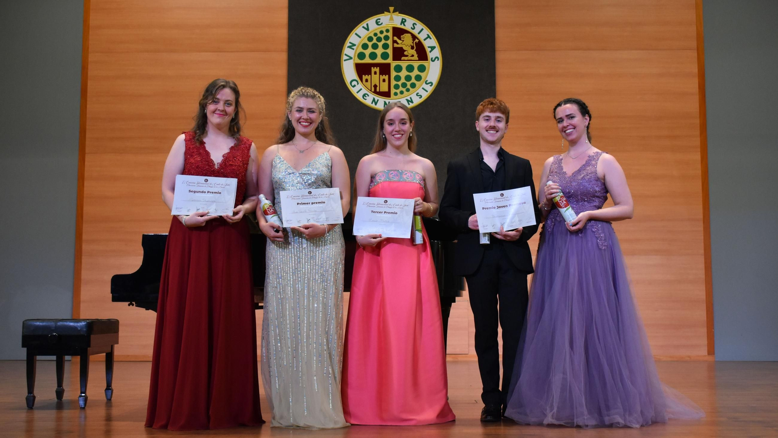 Ganadores del Concurso Internacional de Canto.