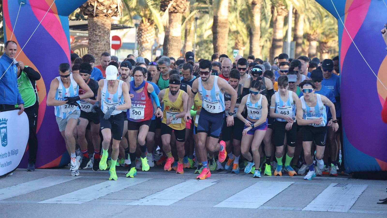 La Carrera del Colegio Fundación Unicaja Sagrada Familia en Ciudad Jardín, en fotos