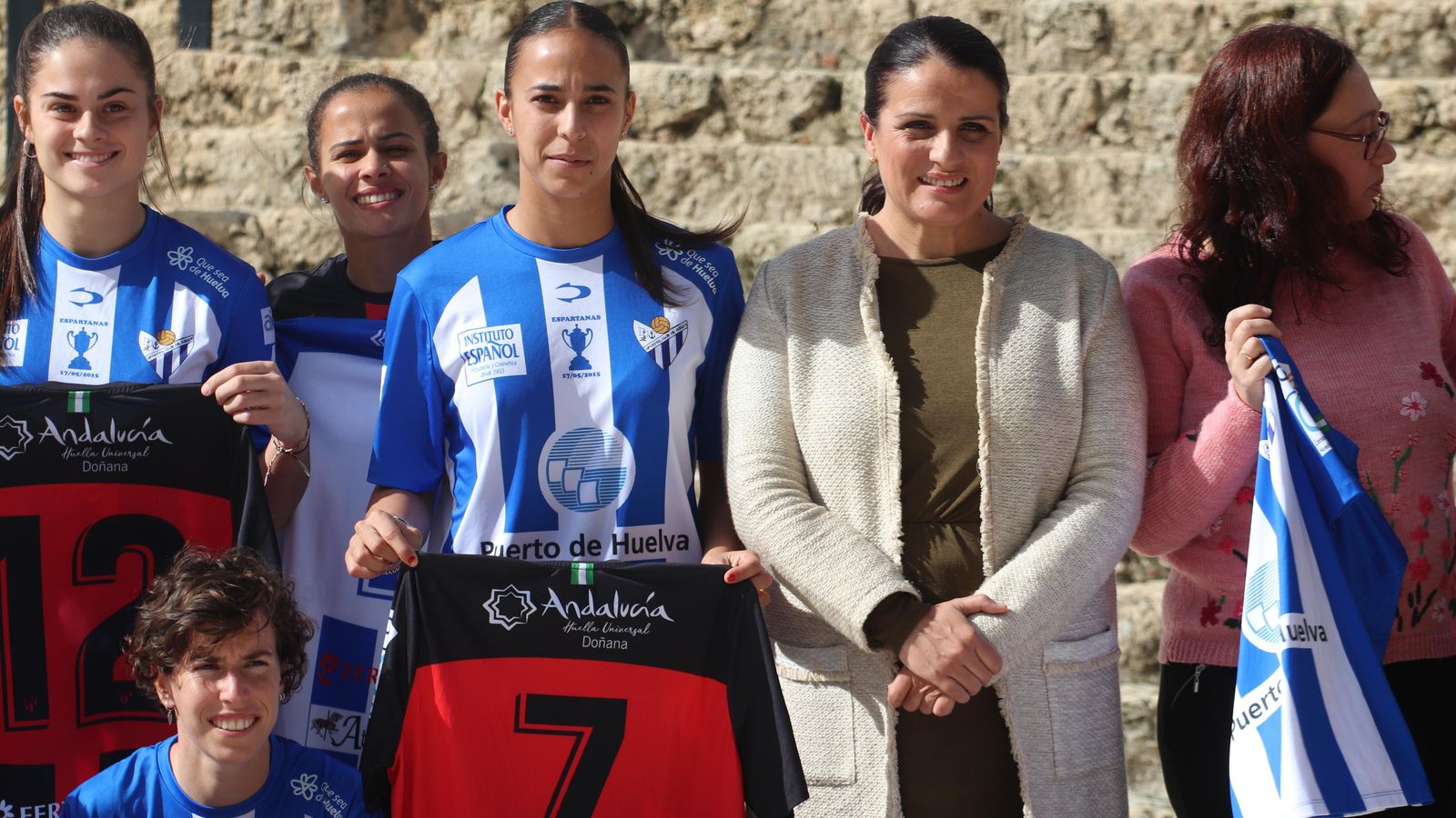 El Sporting Puerto de Huelva en el palacio el Acebuche