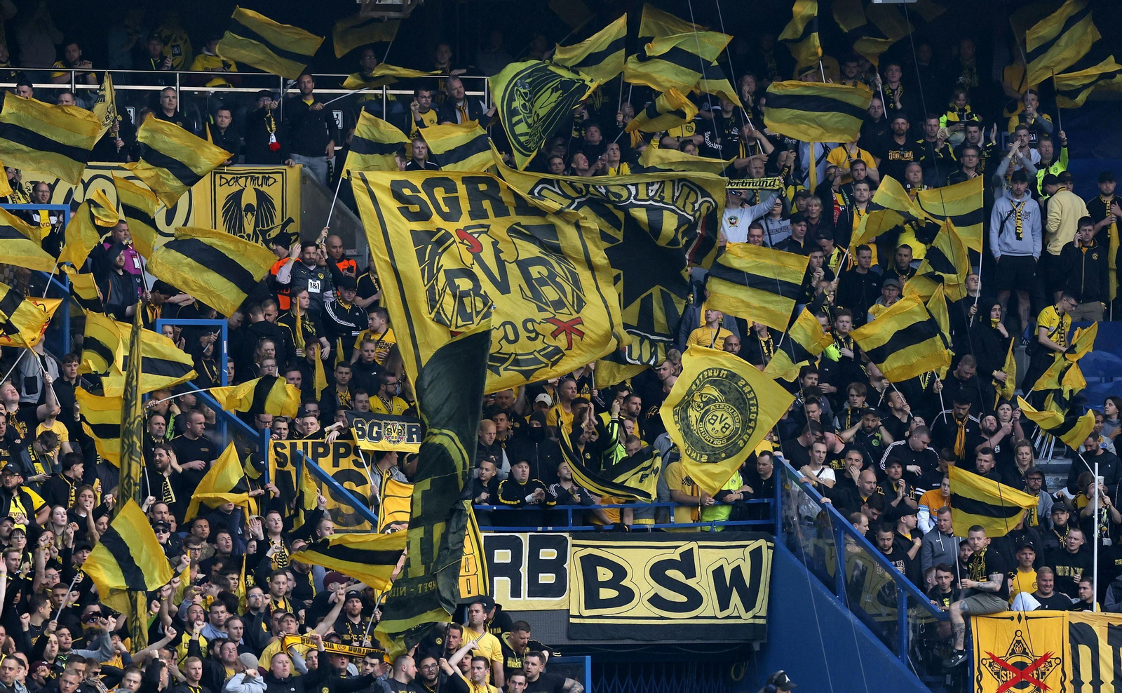 Las fotos del PSG - Borussia Dortmund