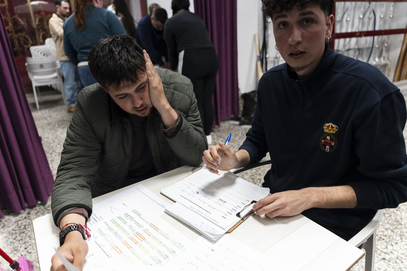 Ensayo de la Hermandad del Amor de Almería