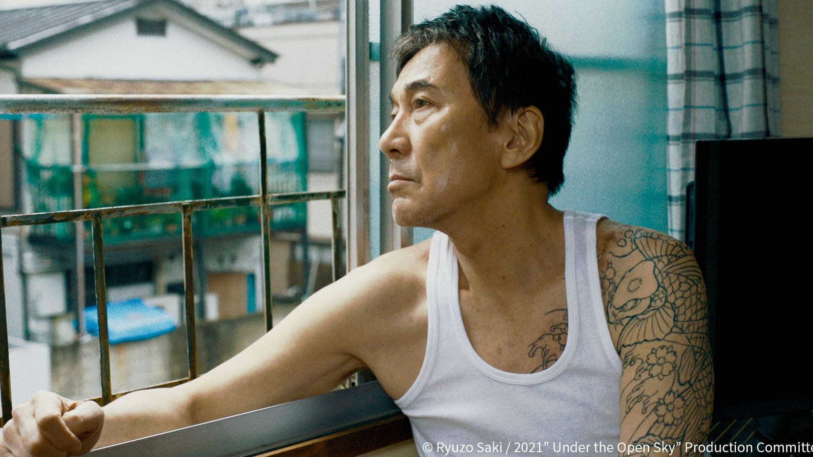 Koji Yakusho en una imagen de 'Under The Open Sky'.