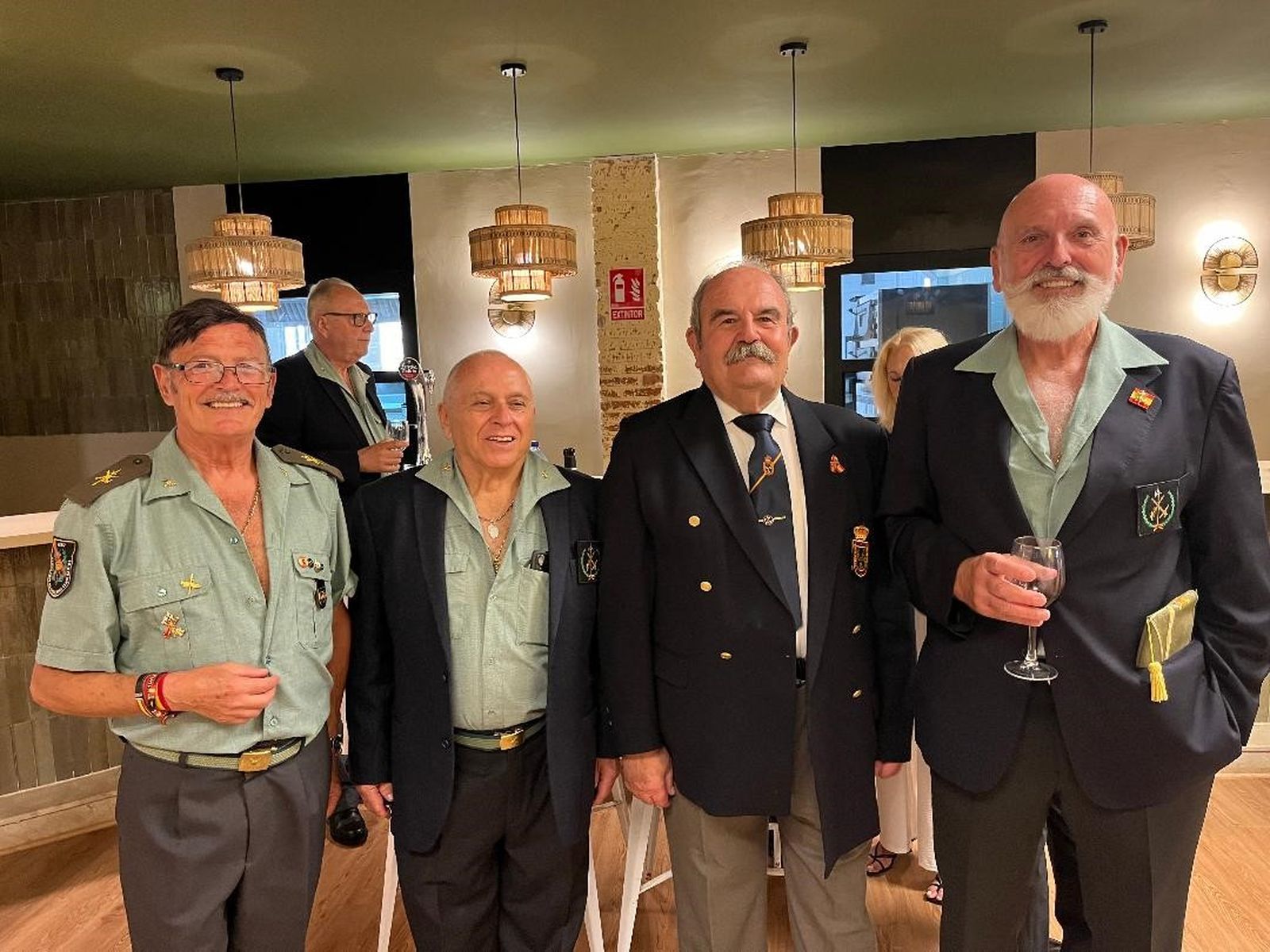 Antonio Gómez, Jesús Padilla, Juan López-Cancio y Fernando Moragas.