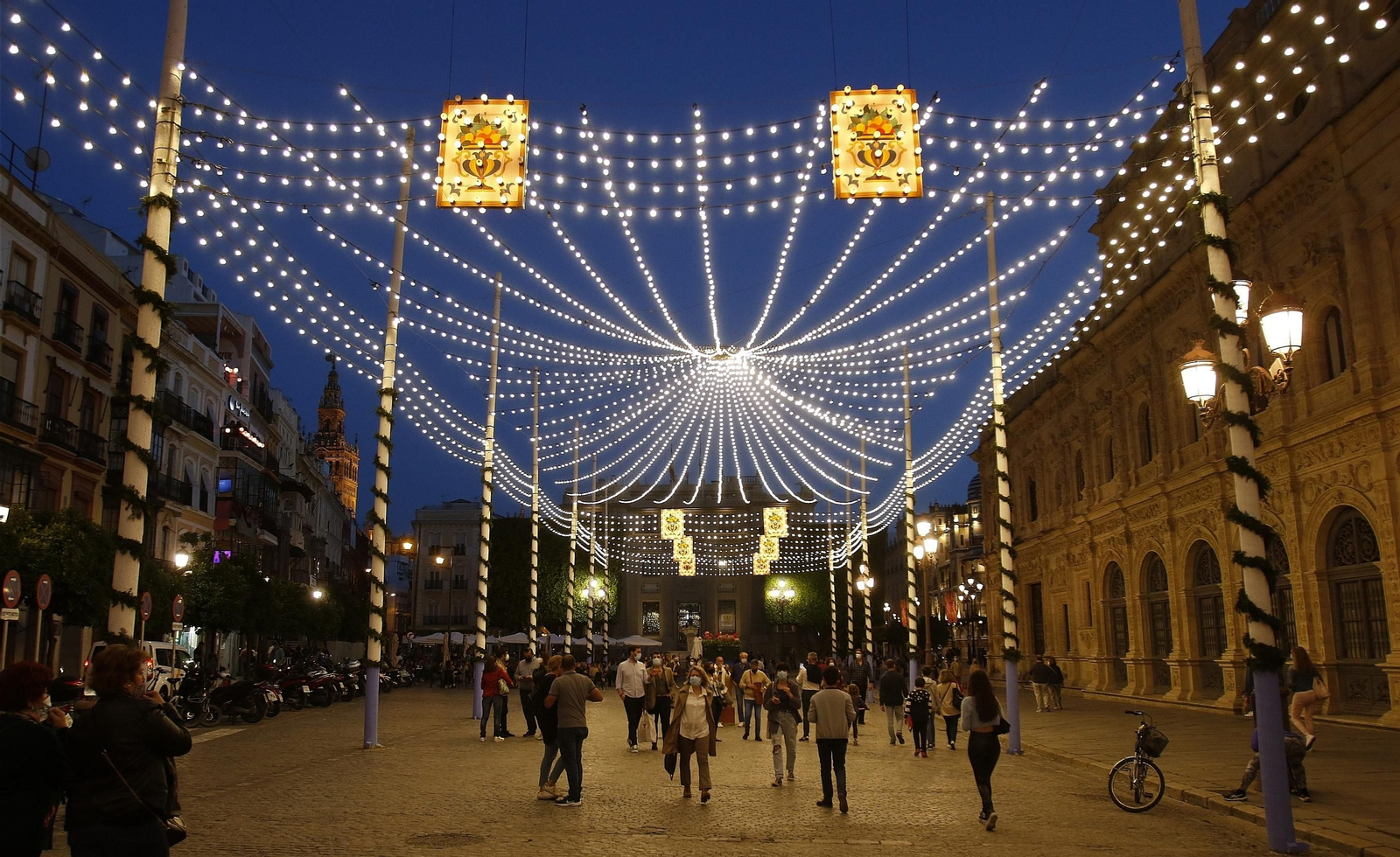Alumbrado de Feria en San Francisco y el Salvador