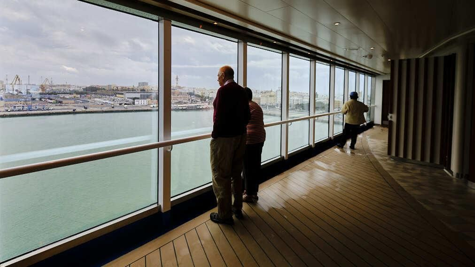 Interior del buque Sky Princess