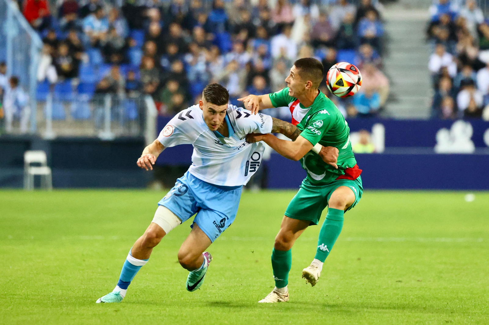 El Málaga CF-Alcoyano, en fotos