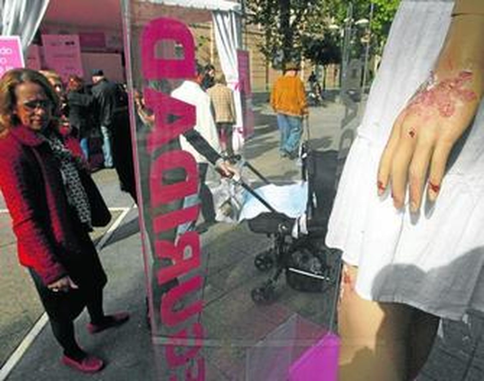 Muestra pasada dedicada a la sensibilización social sobre la psoriasis.