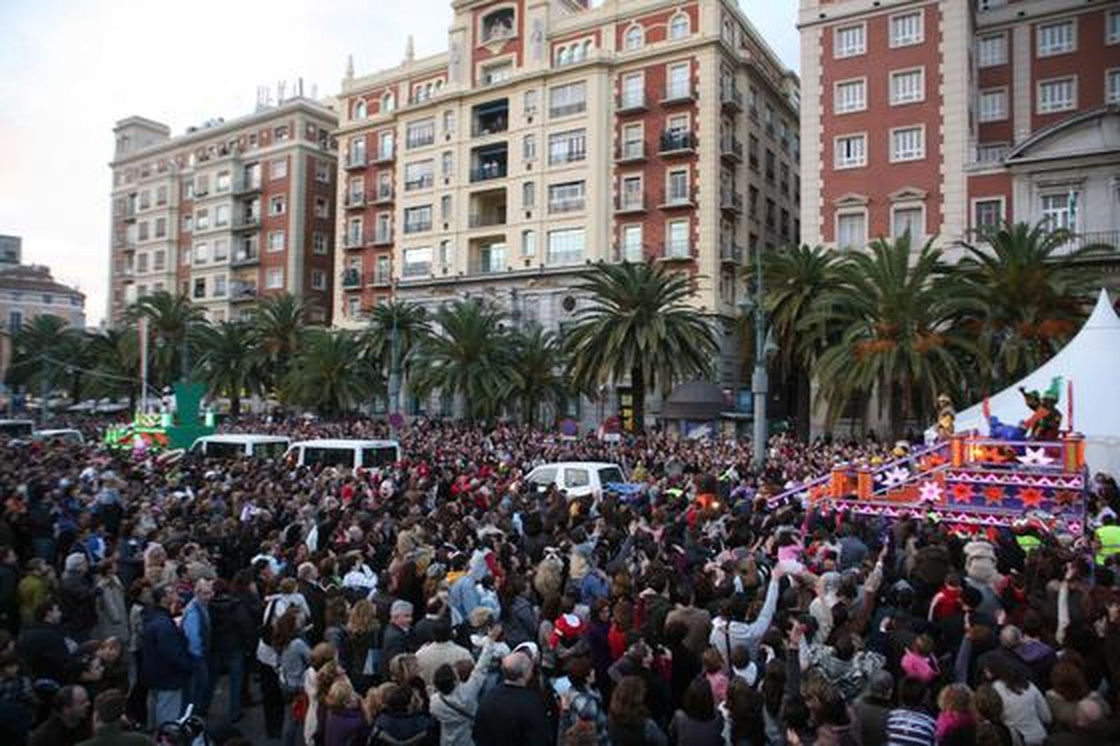 Las imágenes de la Cabalgata en Málaga