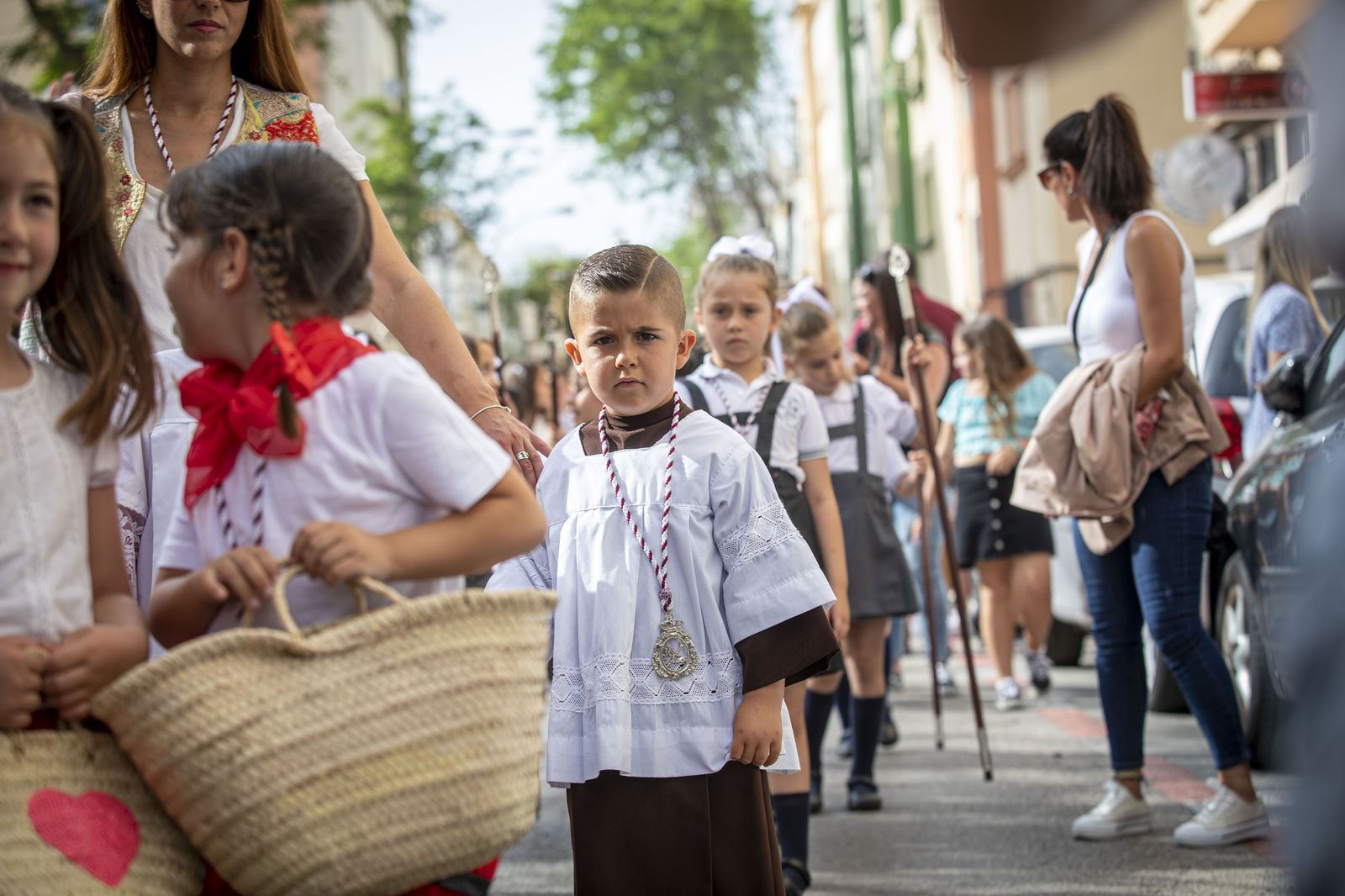 Imágenes de la salida procesional de La Pastora de Trille