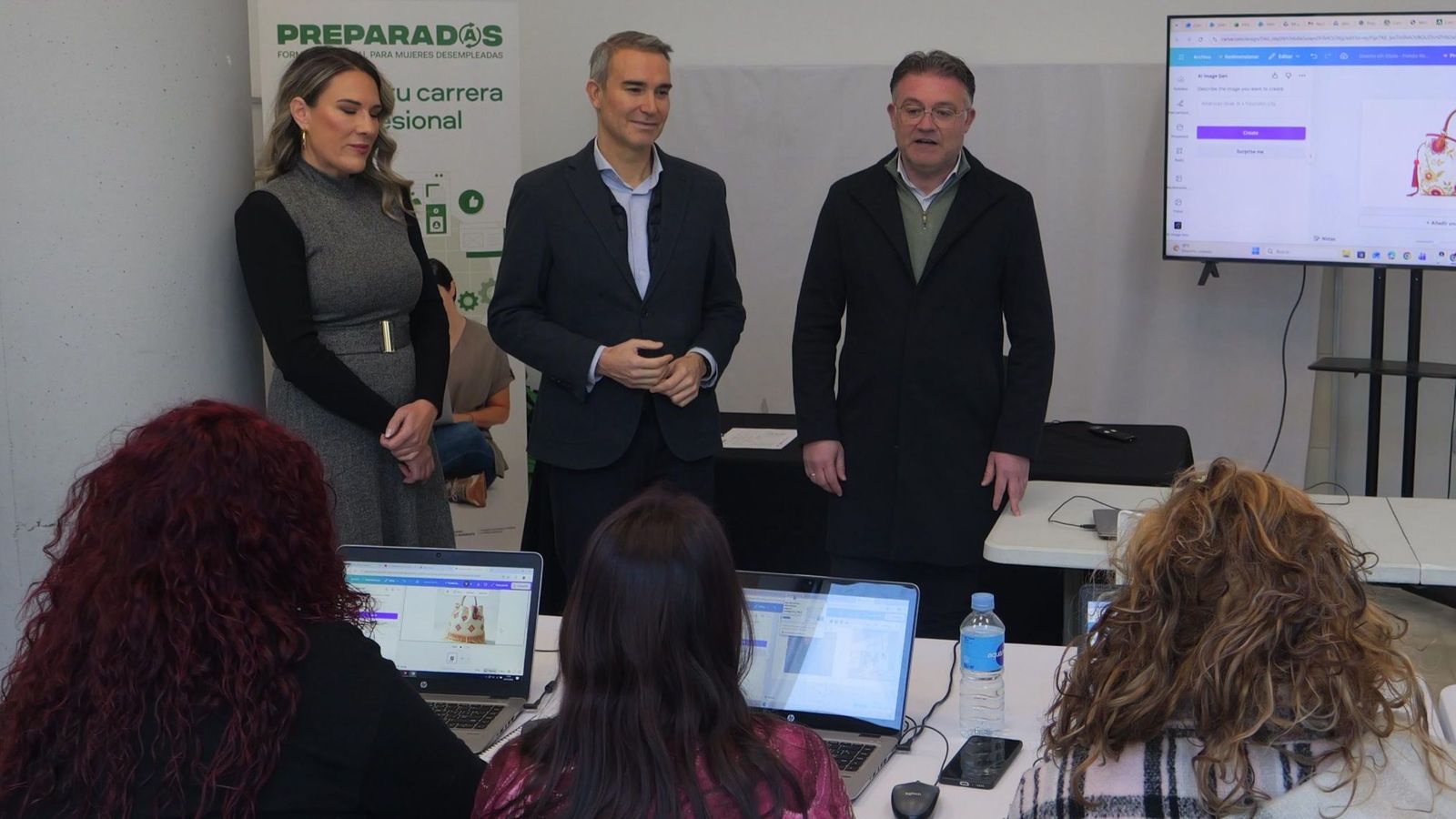 Visita al programa formativo de Berja.