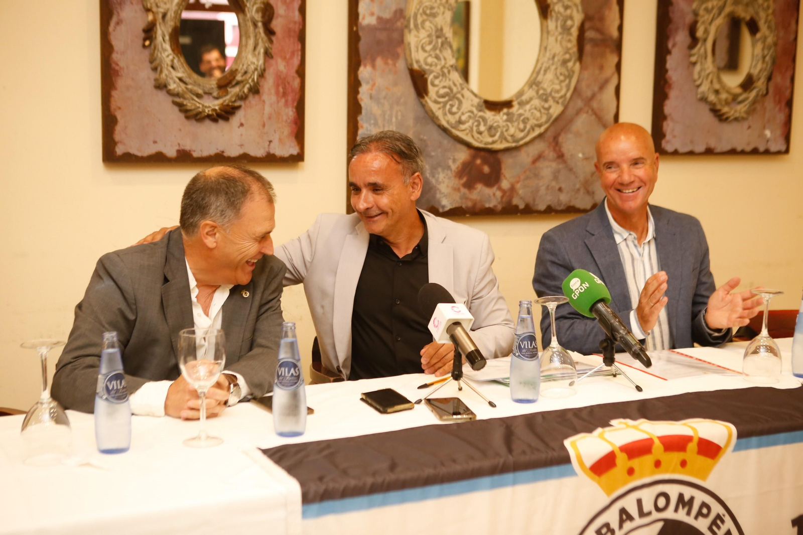 Las fotos de la presentación de Mario Galán y Miguel Rivera en la Balona