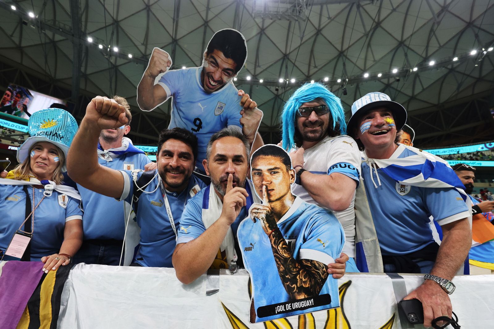 Las imágenes del Portugal - Uruguay