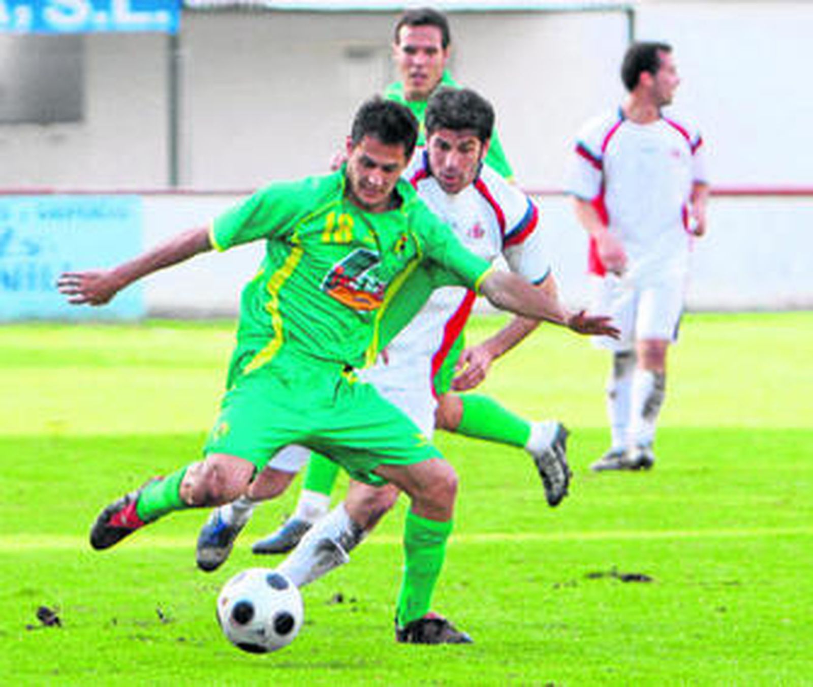 Javi Sánchez, en un partido con la Unión la temporada 2008/09.
