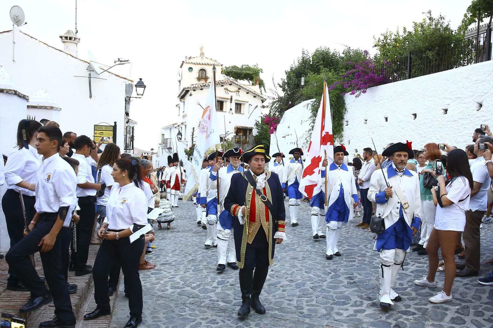 Las fotos de la Fiesta del 4 de julio y el homenaje a Bernardo de Gálvez en Macharaviaya