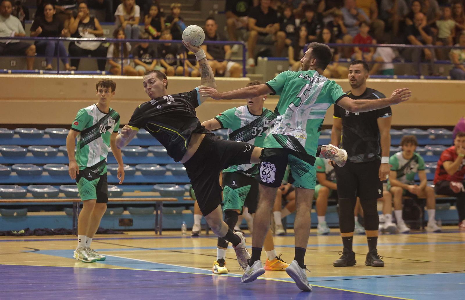 Las mejores fotos del Balomano Algeciras - Madrid Base Villaverde