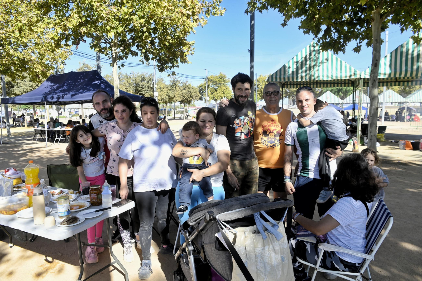Los peroles se trasladan a El Arenal por San Rafael, en imágenes