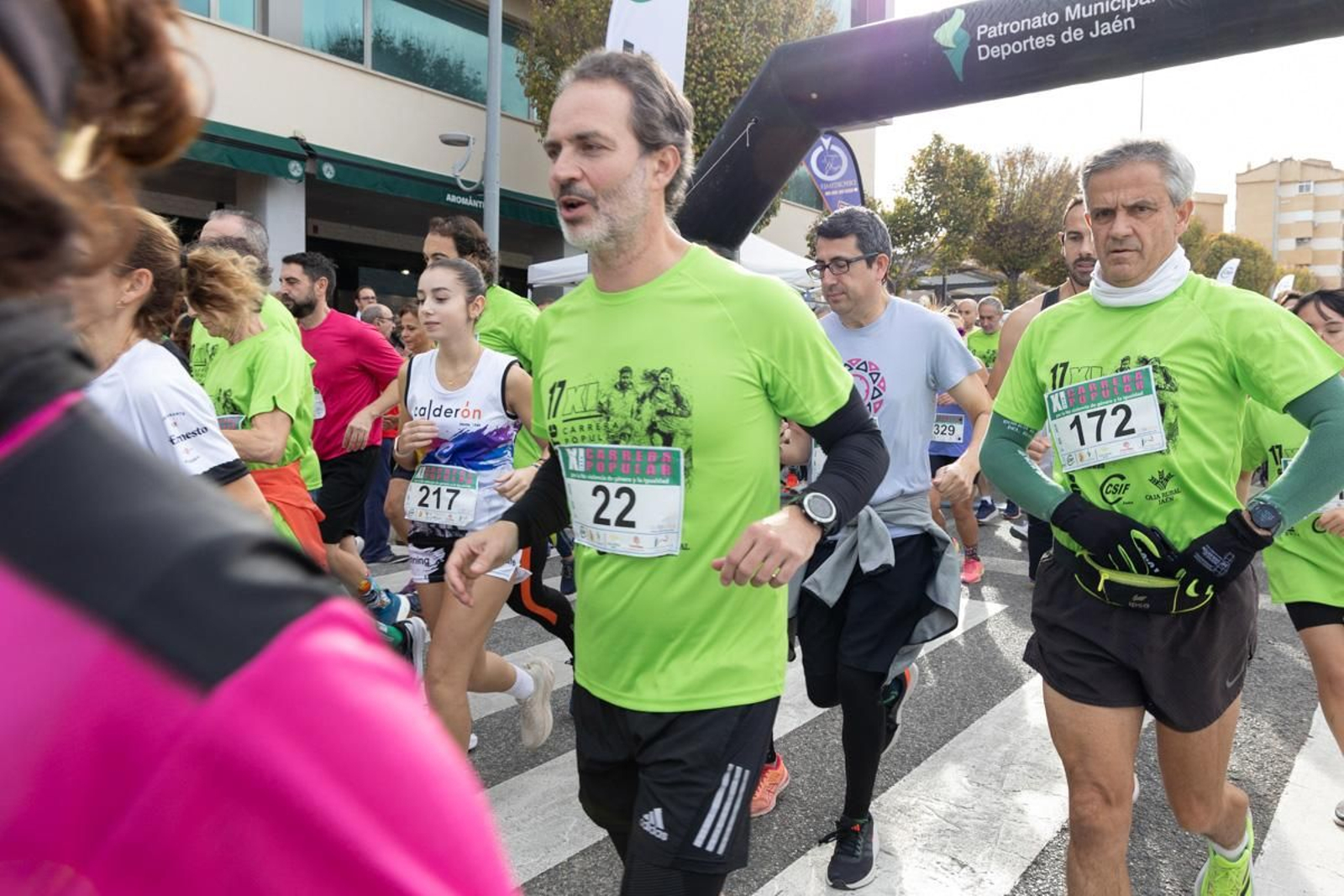 Jaén corre por la NO violencia y la igualdad en la XI carrera organizada por CSIF, en imágenes