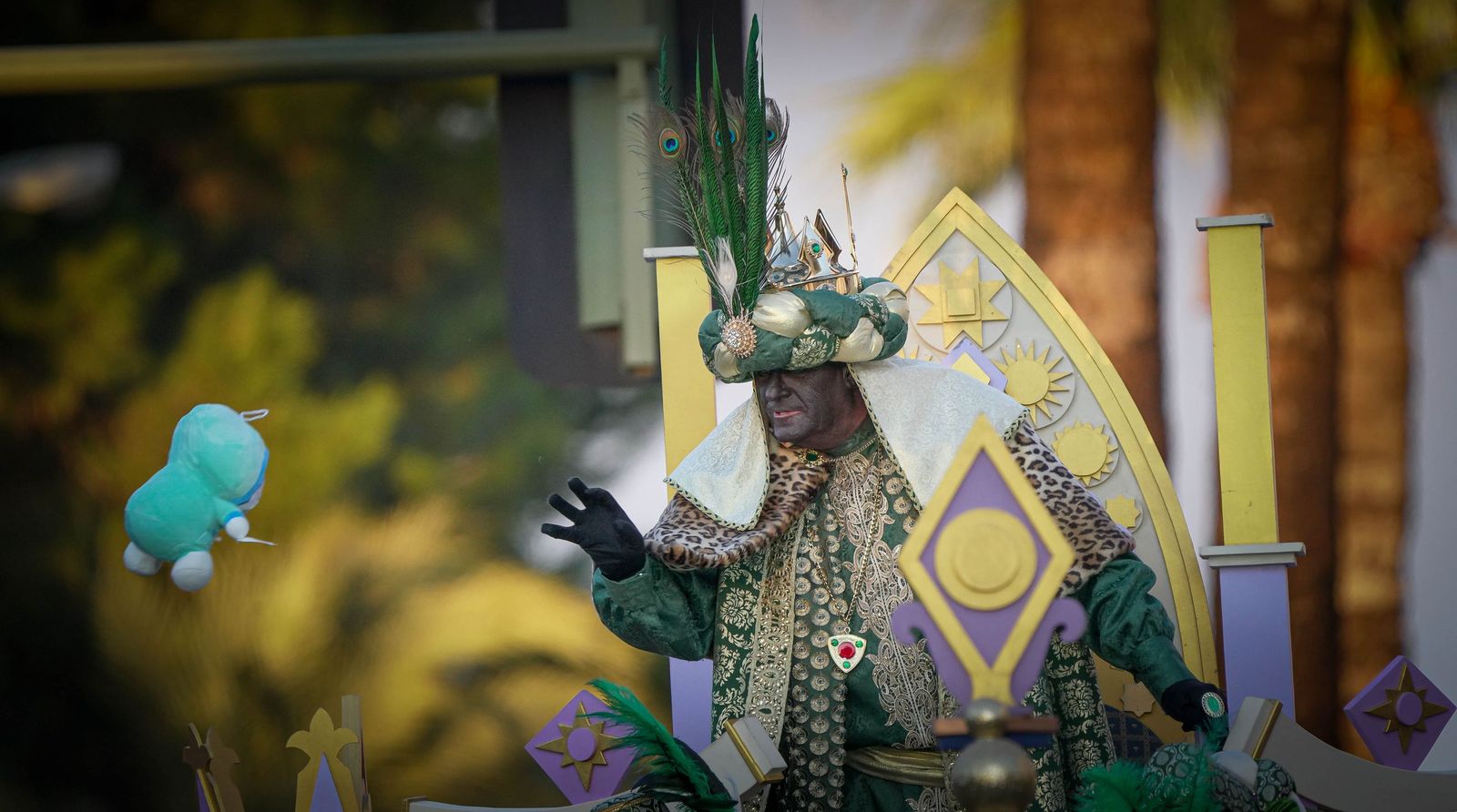Imágenes de la cabalgata de Reyes Magos en Jerez