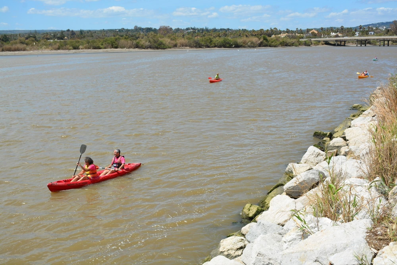 Un paseo por el río Guadiaro en kayak