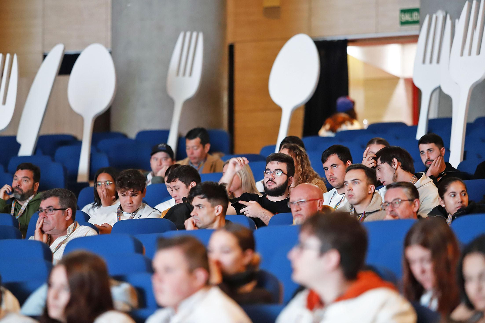 Binómico: Imágenes de la jornada de la jornada de martes en el congreso gastronómico Iberoamericano