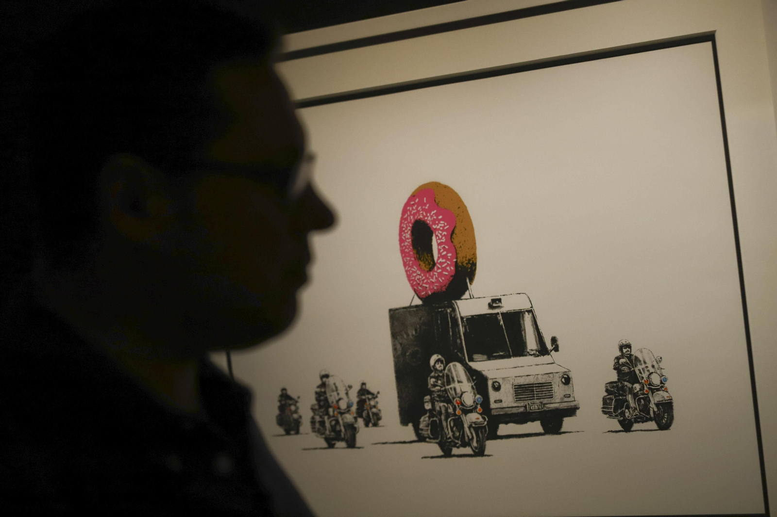 Las fotos de la exposición 'Banksy. The art of protest' en La Térmica, en Málaga