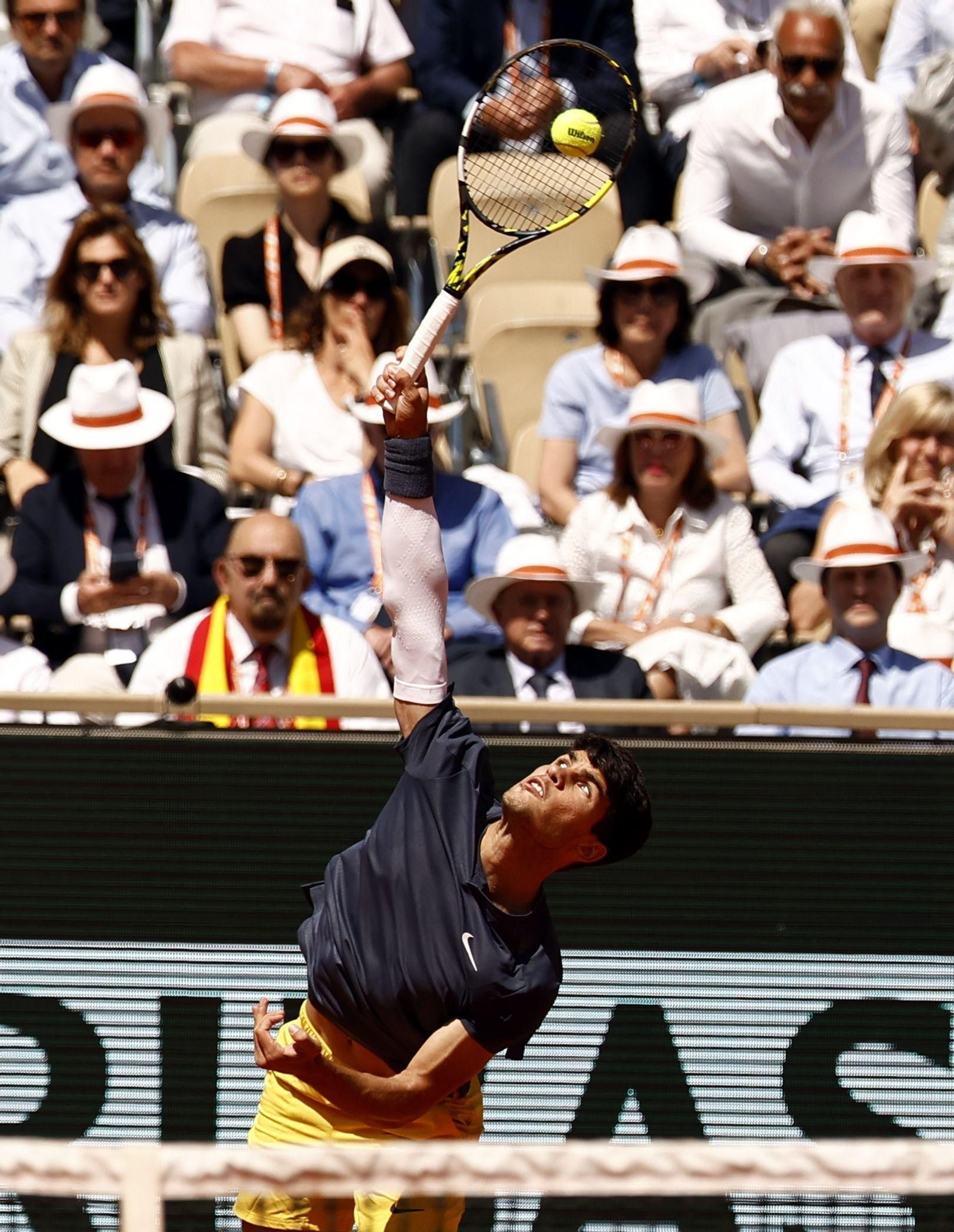 Las mejores fotos de la remontada de Alcaraz a Sinner
