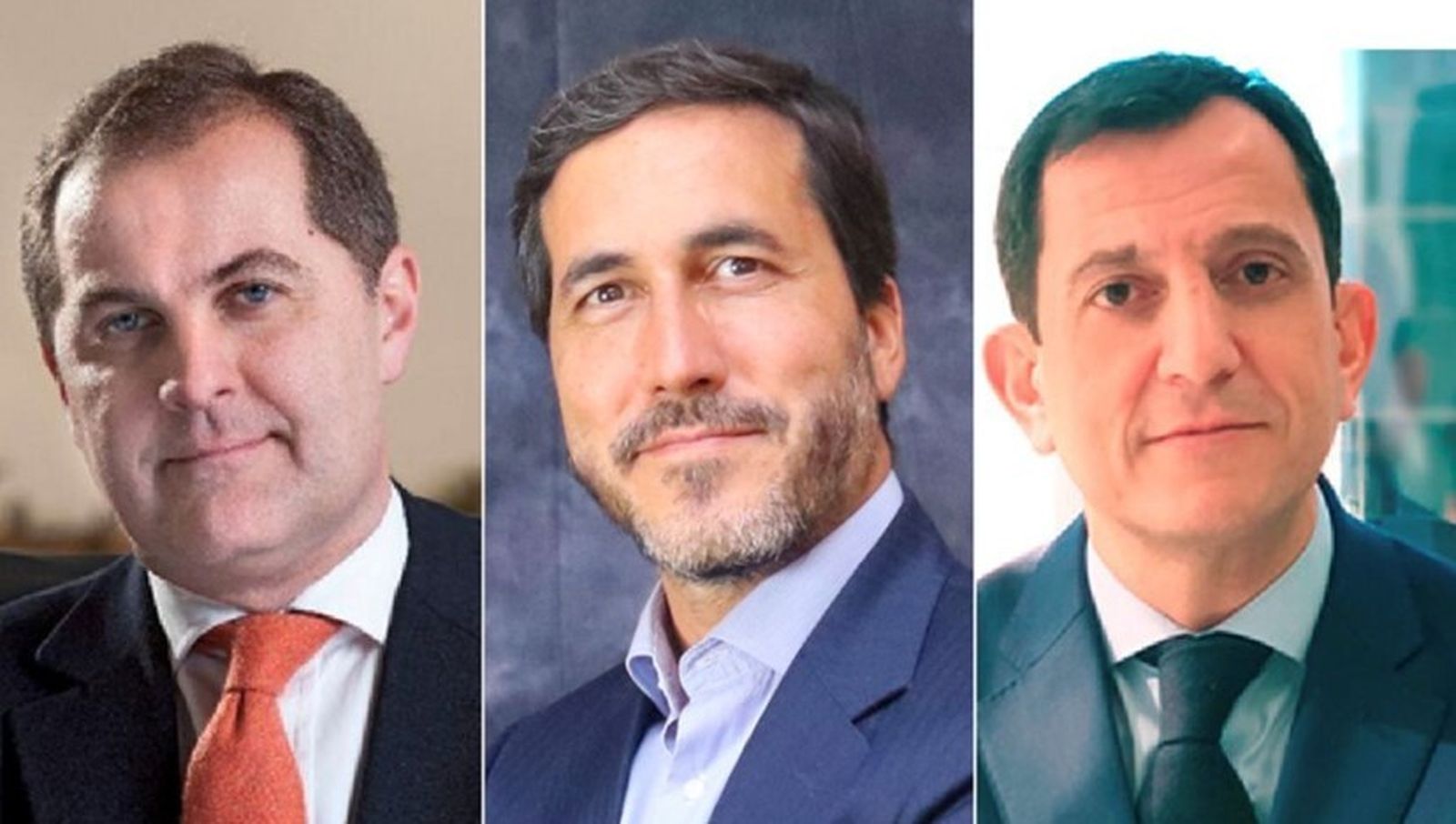 José Manuel Vargas, Carlos González Elejabarrieta y Juan Carlos García Luján.