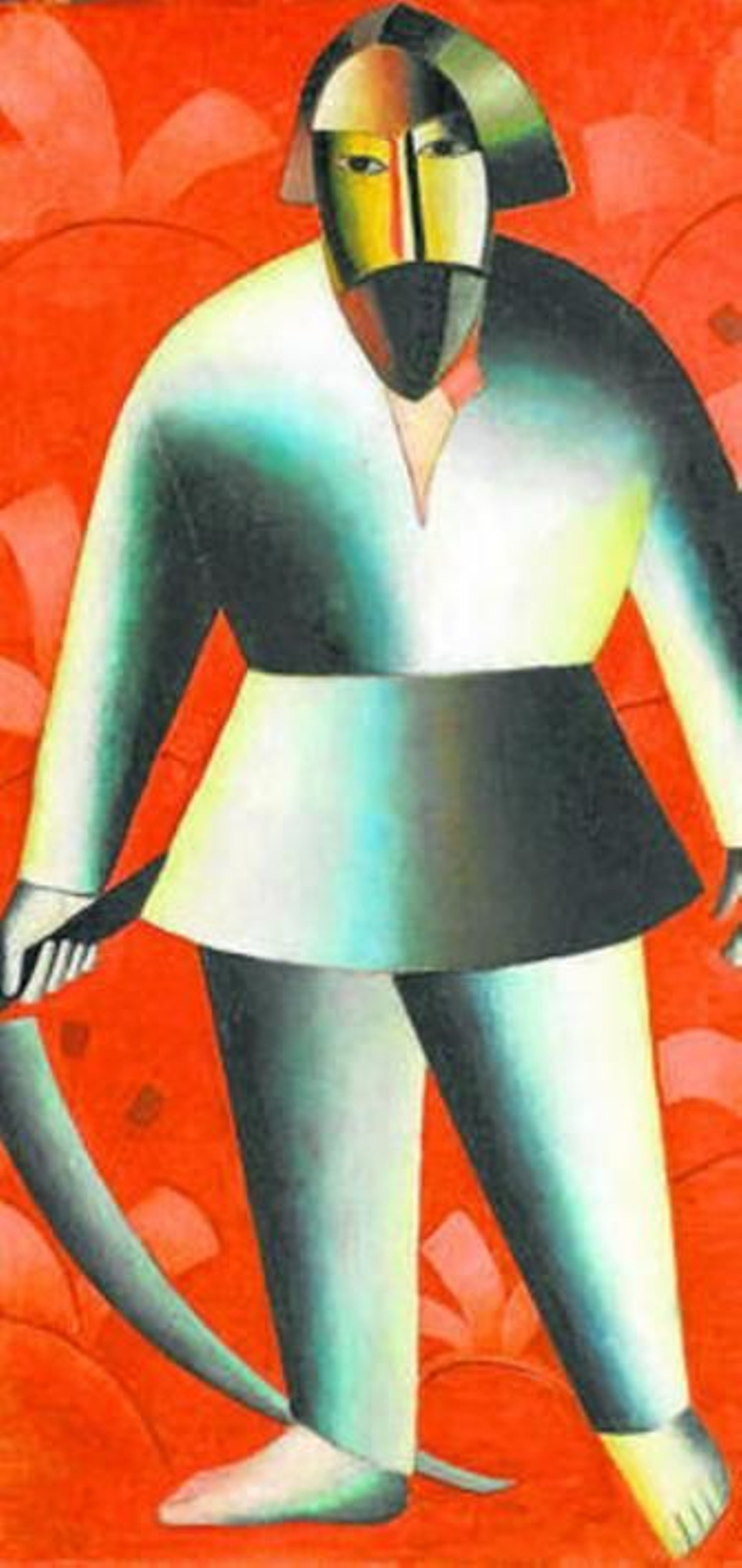 'Segador' (1912) de Malevich.