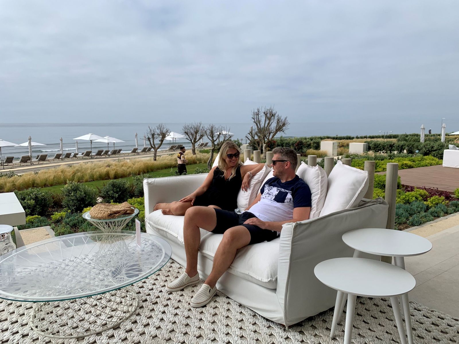 Clientes en un hotel.