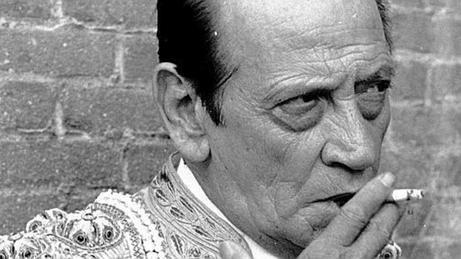 La imagen de Antoñete es inseparable de su sempiterno cigarrillo.