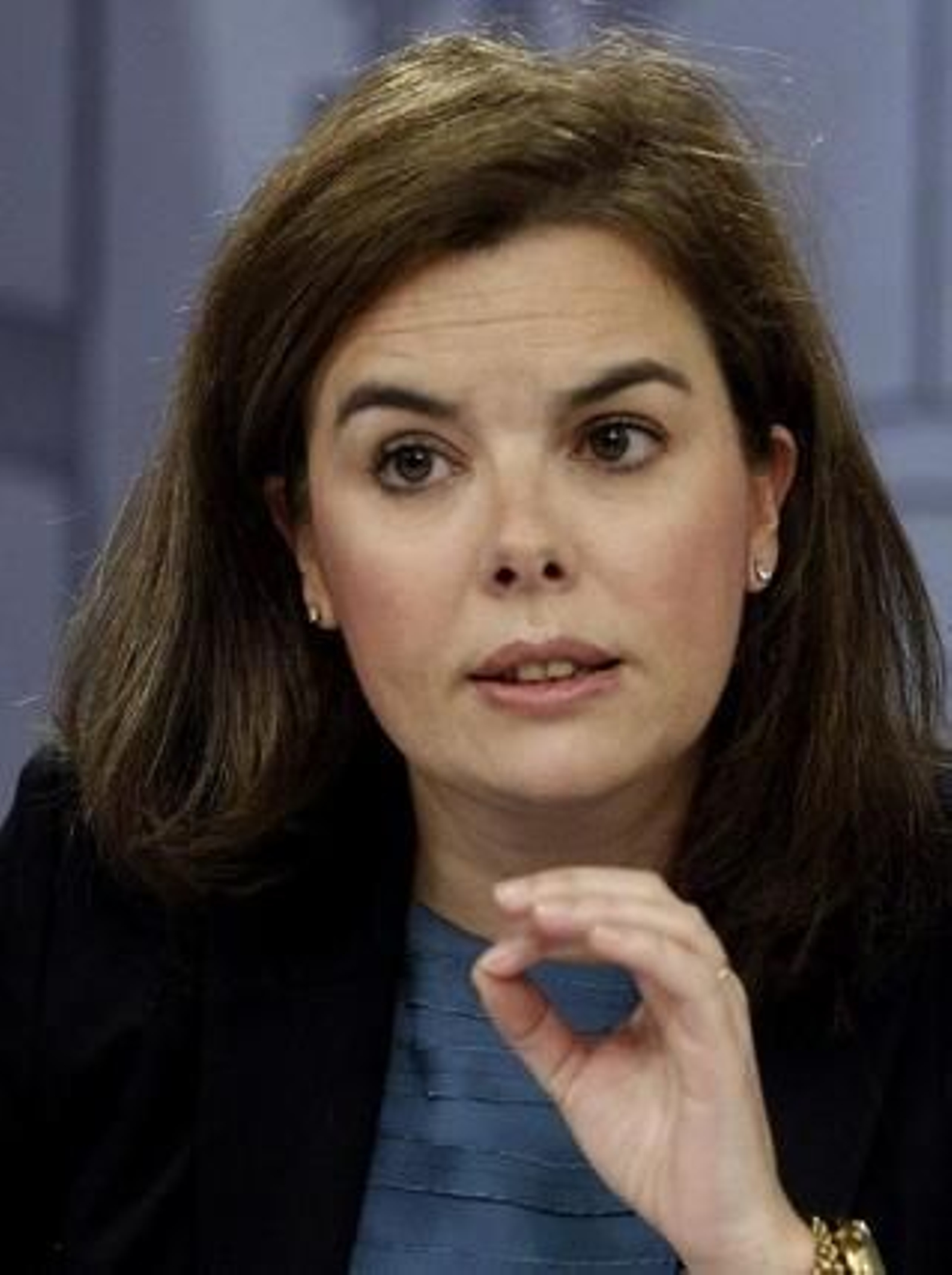 Sáenz de Santamaría insiste en que no hay nada que discutir ni negociar sobre la consulta