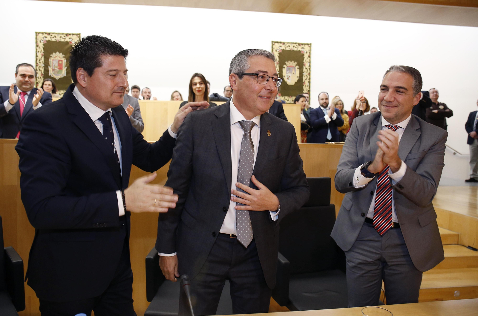 Las imágenes de la investidura de Francisco Salado como presidente de la Diputación de Málaga