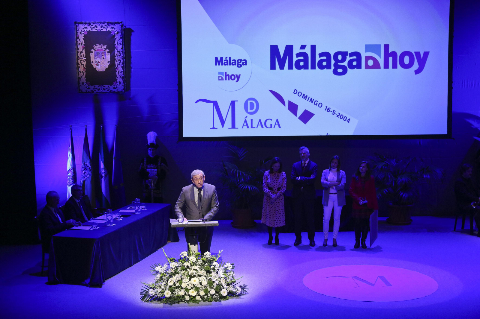 Las fotos de las distinciones 'M de Málaga' con motivo del Día de Andalucía en la Diputación de Málaga