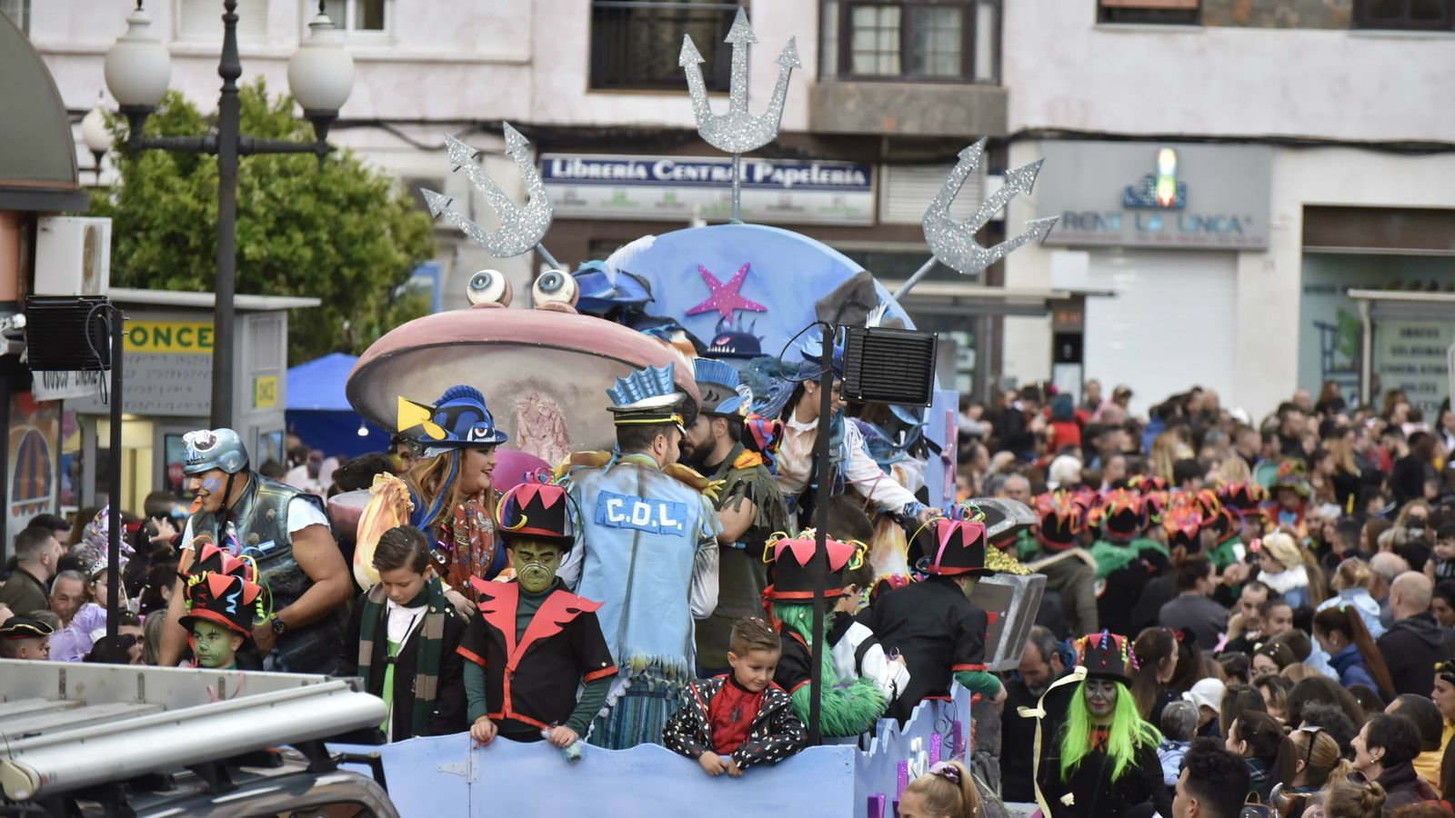 Las mejores fotos de la cabalgata del Carnaval de La Línea