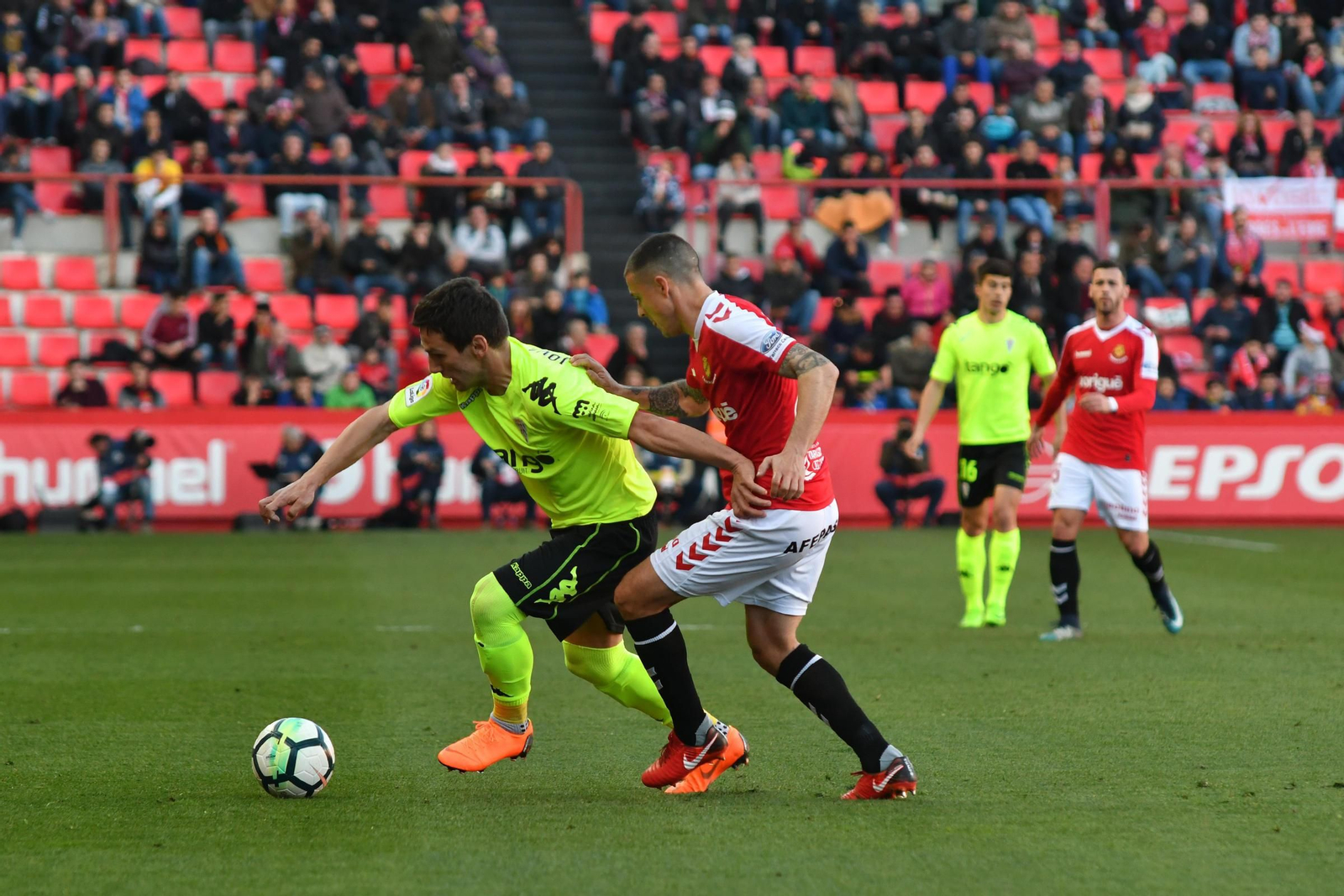 Las imágenes del Nàstic-Córdoba