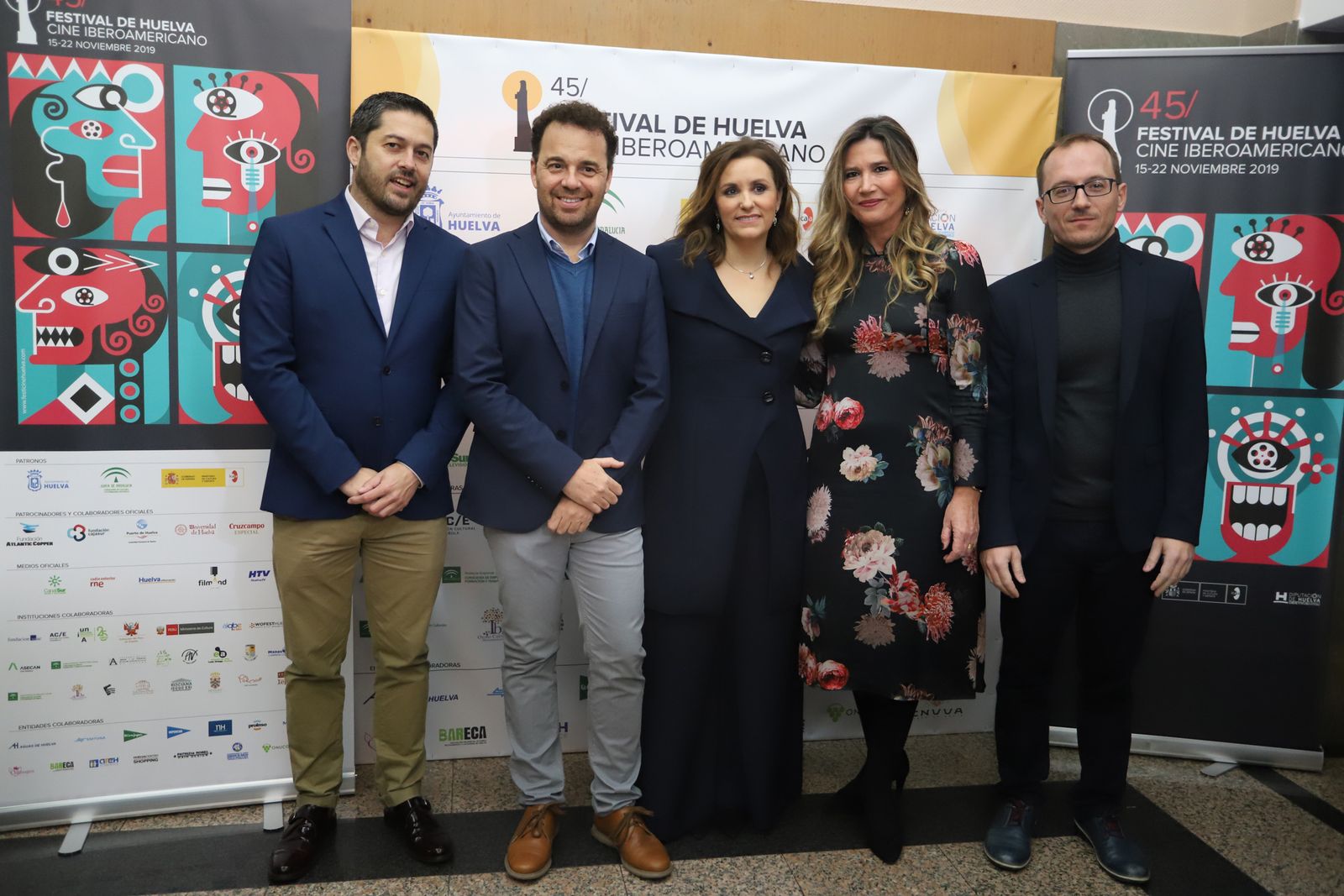 Imágenes de la entrega del premio Luz a  Marta Velasco en el Festival de Cine Iberoamericano de Huelva